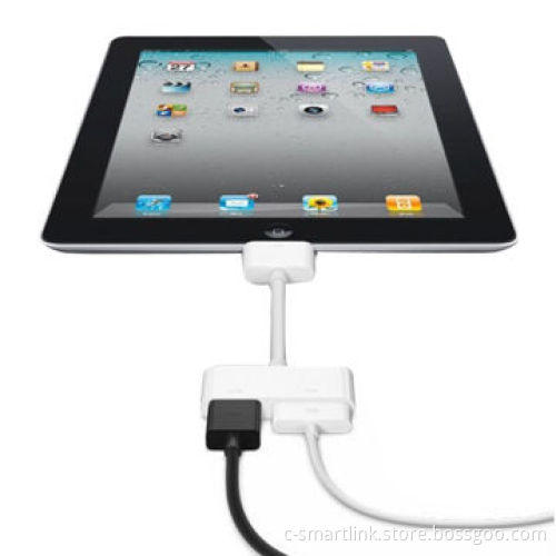 Digital AV Adapter, for Apple 30 Pin to HD Displays with Charging, 68mm Cable Length